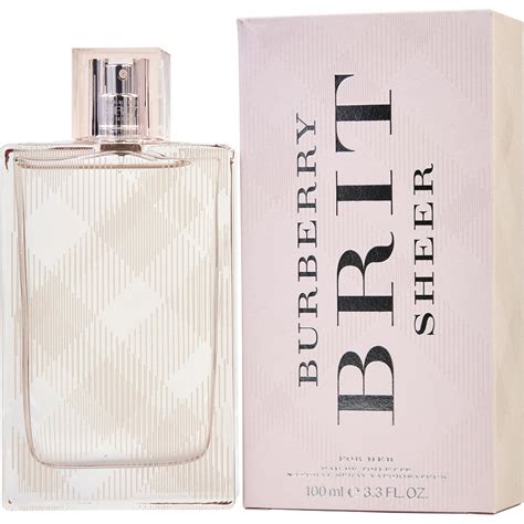 burberry brit sheer for her amazon|Burberry Brit sheer edt 100ml.